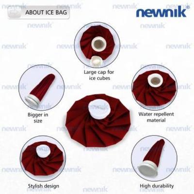 Newnik Cool Pack/Ice Bag (IC900) - Maroon - Rollers & Curlers