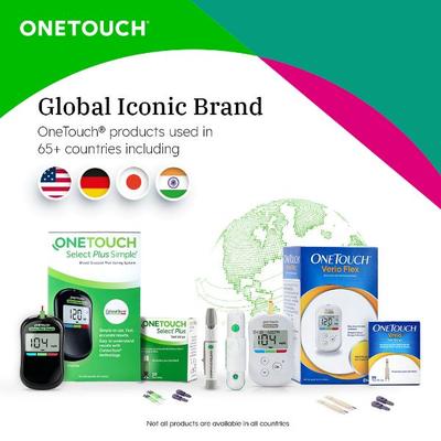 OneTouch Delica Plus Lancing Device + 25's Free Lancets - Multi-Stylers