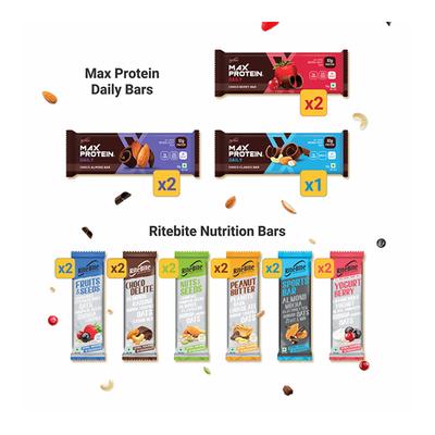 Ritebite Max Protein Power Snack Box - Midnight Munchies 1630 gm - Skm Siddha