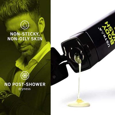 Ustraa Body Wash - Intense Oil Control - Green Clay 250ml - Plain/Flavoured Condoms