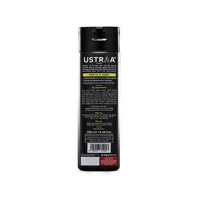 Ustraa Body Wash - Intense Oil Control - Green Clay 250ml - Plain/Flavoured Condoms