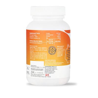 Lifetox Wellness Vitamin-C 1000 mg Tablet 60's - Pakeeza Unani