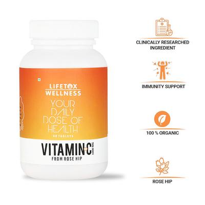 Lifetox Wellness Vitamin-C 1000 mg Tablet 60's - Pakeeza Unani