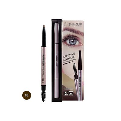 Sivanna Colors Drawing Natural Automatic Eyebrow Dark brown - ES8007 03 03 gm - Shaving Foams