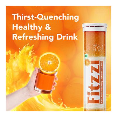 Fitzzi Amla Extract Vitamin-C & Zinc Effervescent Tablet 20's - Pakeeza Unani