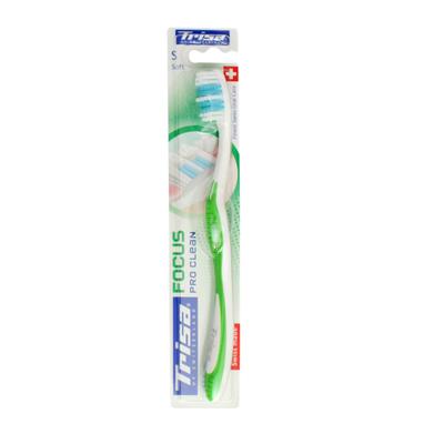 Trisa Focus Pro Clean Soft Toothbrush 1's - Adult Diapers & Pads