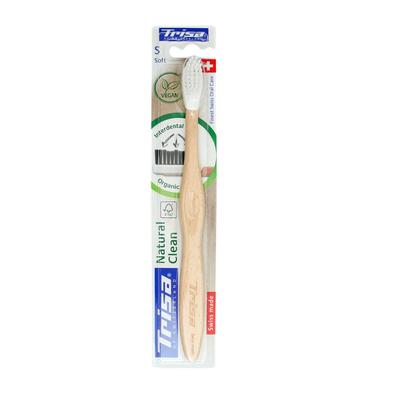 Trisa Natural Clean Soft Toothbrush 1's - Adult Diapers & Pads
