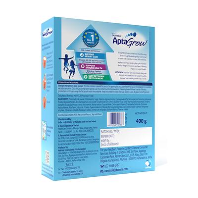 AptaGrow (3+ Years) Nutritional Powder - Chocolate Flavour 400 gm - Baby Shampoo