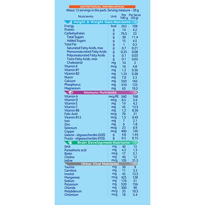 AptaGrow (3+ Years) Nutritional Powder - Chocolate Flavour 400 gm - Baby Shampoo
