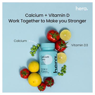 Hera Calcium Core Capsule 60's - Wearables Computer Glasses