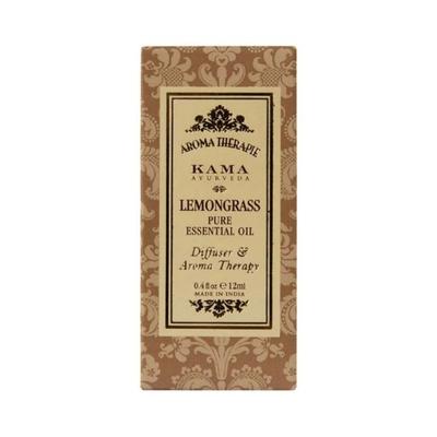 Kama Ayurveda Lemongrass Pure Essential Oil 12ml - Breast Pads & Shields