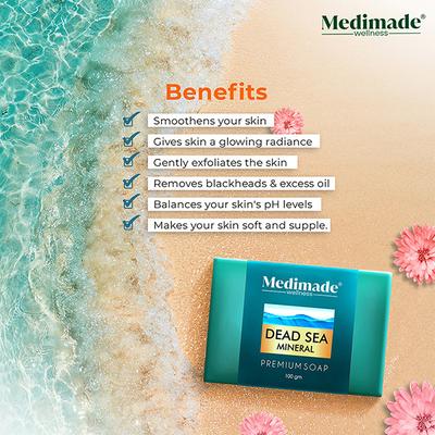 Medimade Dead Sea Mineral Premium Soap 100 gm - Baby Soap
