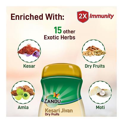 Zandu Kesari Jivan Paste - Dry Fruit 900 gm - Contact Lenses