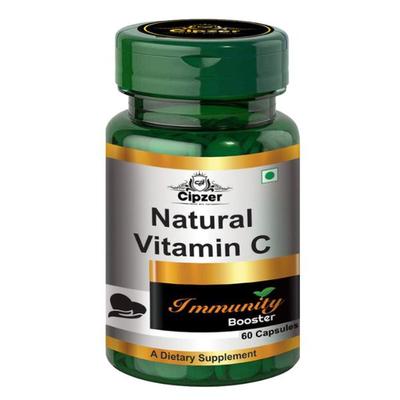 Cipzer Natural Vitamin C Capsule 60's - Pakeeza Unani