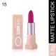 Fashion Colour Vivid Matte Lipstick, 15 Light Violet 3.8 gm - Health Drinks
