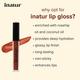 Inatur Lip Gloss - Wild Brown (L10) 2ml - Diabetes Care (Ayush)