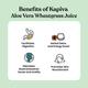 Kapiva Aloe + Wheatgrass Juice 1 ltr - Wound/Burns
