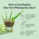 Kapiva Aloe + Wheatgrass Juice 1 ltr - Wound/Burns