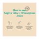 Kapiva Aloe + Wheatgrass Juice 1 ltr - Wound/Burns