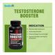 HealthVit Fitness Testosterone Booster Capsule 60's - Beard Wash