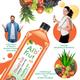 Axiom Alofrut Mixed Fruit Aloevera Juice 1 ltr - Wound/Burns