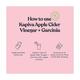 Kapiva Apple Cider Vinegar + Garcinia 500 ml - Bandages And Dressings