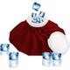 Newnik Cool Pack/Ice Bag (IC900) - Maroon - Rollers & Curlers
