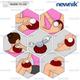 Newnik Cool Pack/Ice Bag (IC900) - Maroon - Rollers & Curlers