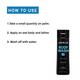 Ustraa Body Wash - Energizing Freshness - Taurine  250 ml - Plain/Flavoured Condoms