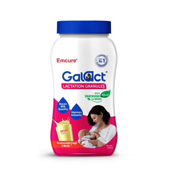 Netmeds | Galact Lactation Granules - Kesar Flavor 200 g