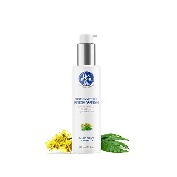 Netmeds | The Mom's Co. Natural Vita Rich Face Wash 100ml