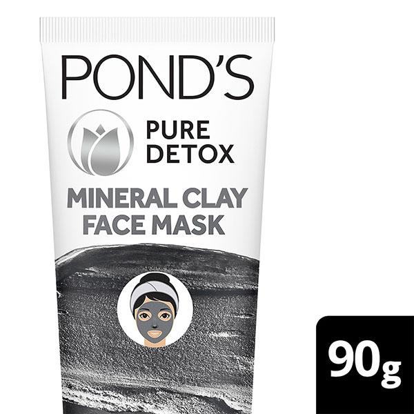 Netmeds | Pond's Pure Detox Mineral Clay Face Mask For Oil Free Instant Glow 90 gm