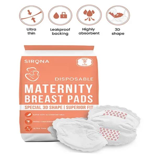 Netmeds | Sirona Disposable Maternity Breast Pads 36's