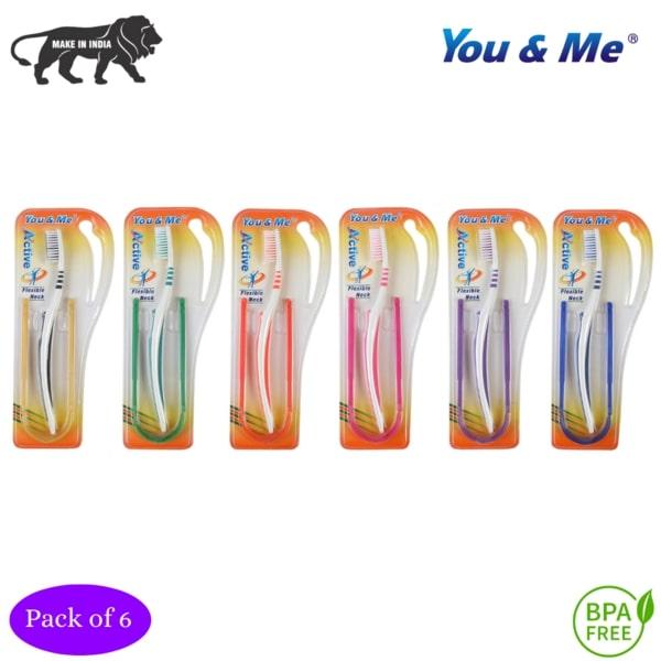 Netmeds | You & Me Active Toothbrush Kit - Soft 6's