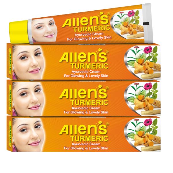 Netmeds | Allen Turmeric Cream 20 gm (Pack Of 3) 1's