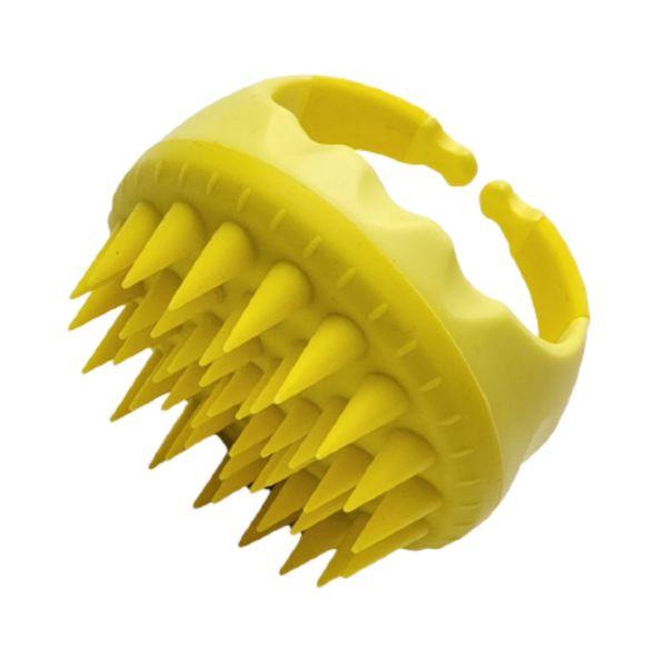 Netmeds | Alan Truman Scalp Sos - Scalp Massage & Shampoo Brush - Yellow 1's