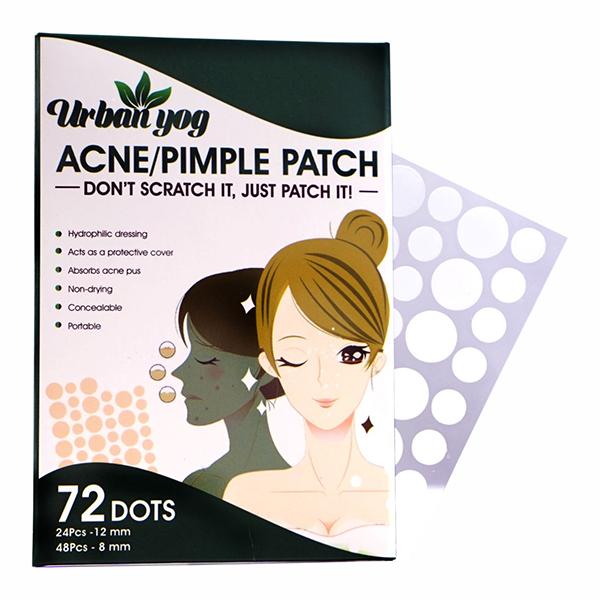 Netmeds | Urbangabru Yog Acne Pimple Patch 72 Invisible Facial Stickers 1's