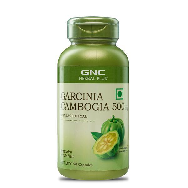 Netmeds | GNC Herbal Plus Garcinia Combogia 500 mg Vegetarian Capsule 90's