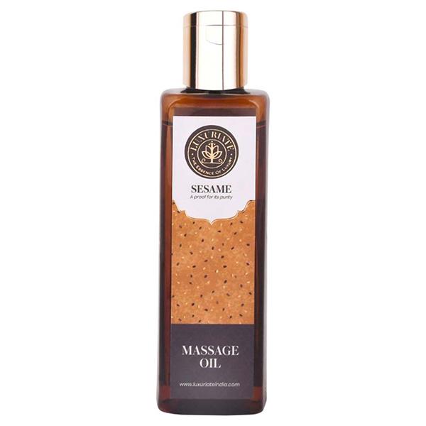 Netmeds | Luxuriate Natural Sesame Oil for Hair and Skin 100 gm