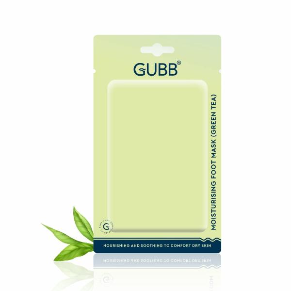 Netmeds | GUBB Moisturizing Foot Mask for Dead Skin Removal - Green Tea 1's