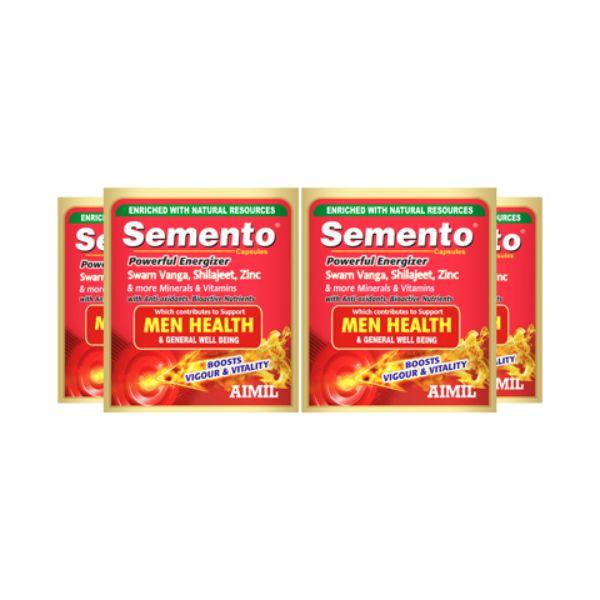 Netmeds | Aimil Semento Capsule (Pack of 4 x 20's)
