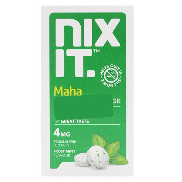 Netmeds | NIXIT 4 FROST MINT FLAVOUR SUGAR FREE Lozenges 10's