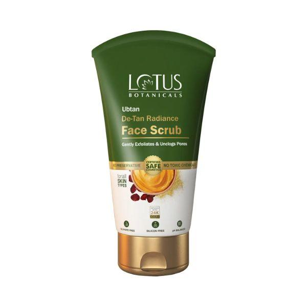 Netmeds | Lotus Botanicals Ubtan De-Tan Radiance Face Scrub 100 gm
