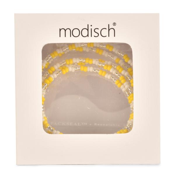 Netmeds | Modisch Yellow And White Round Beads Sunglasses Chain (JC-14Yw) 1's