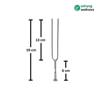 Sahyog Wellness Percussion Knee Hammer with 128 Hz Tuning Fork - Device - S