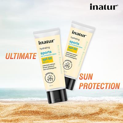 Inatur Sports Sun Protection SPF 60 gm - Body Sunscreen