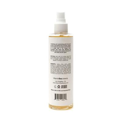 Vitamins & Sea Beauty, Hydrating Rose Water Toner Face Mist, Moisturizing Facial Spray 237 ml - Face Mists