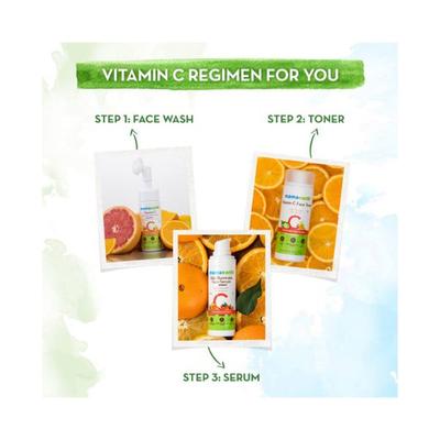 Mamaearth Skin Illuminate Face Serum for Radiant Skin with Vitamin C & Turmeric 15 gm - Face Serum