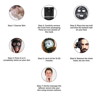 The Man Company   Sheet THE HEAT TMC - WEB 876 1's - Sheet Masks