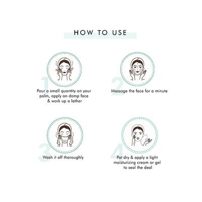 mCaffeine Naked & Raw Deep Cleansing Coffee Face Wash 100 ml - Face Wash & Cleansers